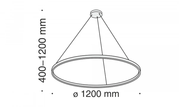 Подвесной Светильник Technical Mod058Pl-L65Bs4K