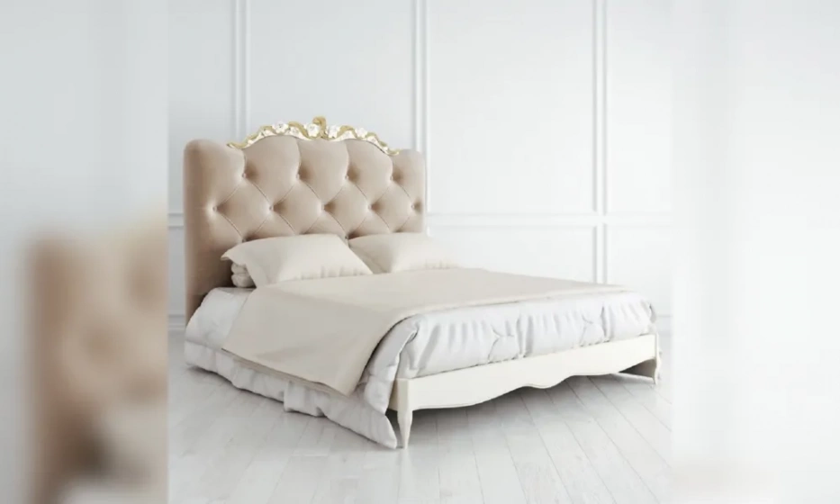 Кровать Kreind Romantic Gold 180*200 R718D-K02-Ag-B01 - фото 1
