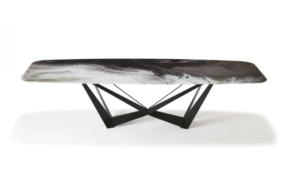 Стол обеденный Skorpio Crystalart Cattelan Italia - фото 3