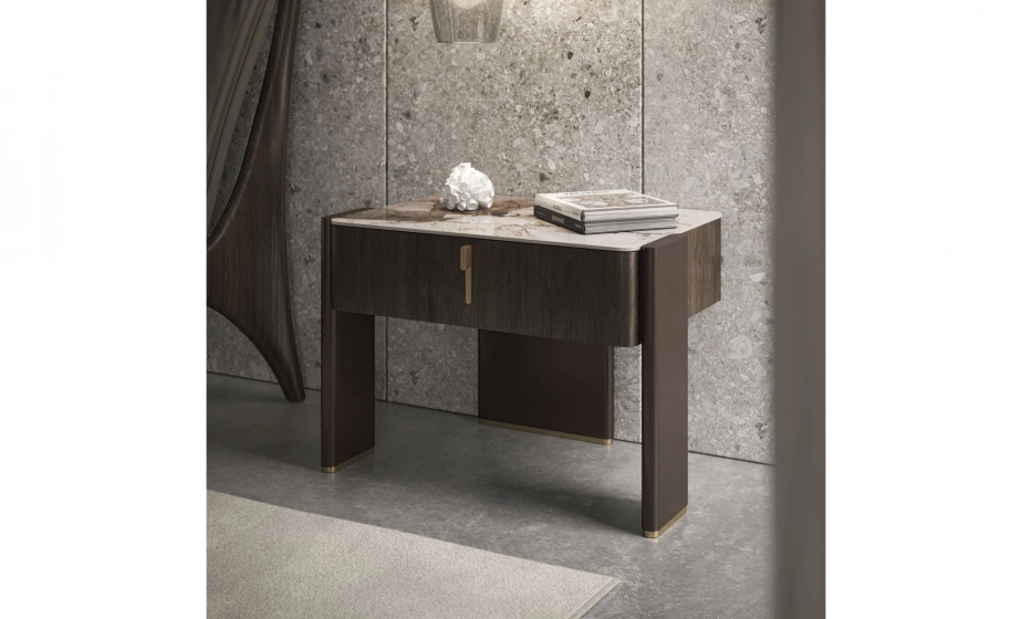 Спальня (Кровать 160x200, 2 тумбы, комод) CATTELAN ITALIA - фото 4