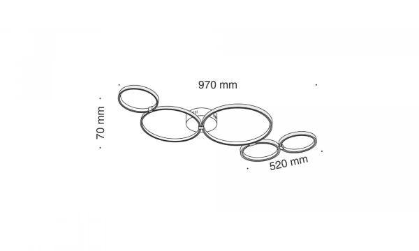 Потолочный Светильник Technical Mod448-55-N