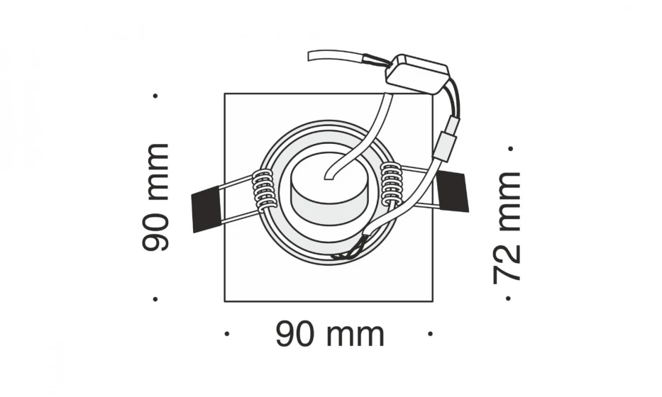 Встраиваемый Светильник Technical Dl288-2-3W-W - фото 4