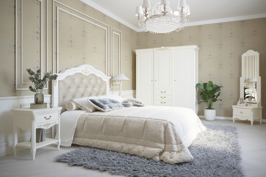 Кровать с мягким изголовьем 180*200 Романтик Голд KREIND 146653776 - фото 4