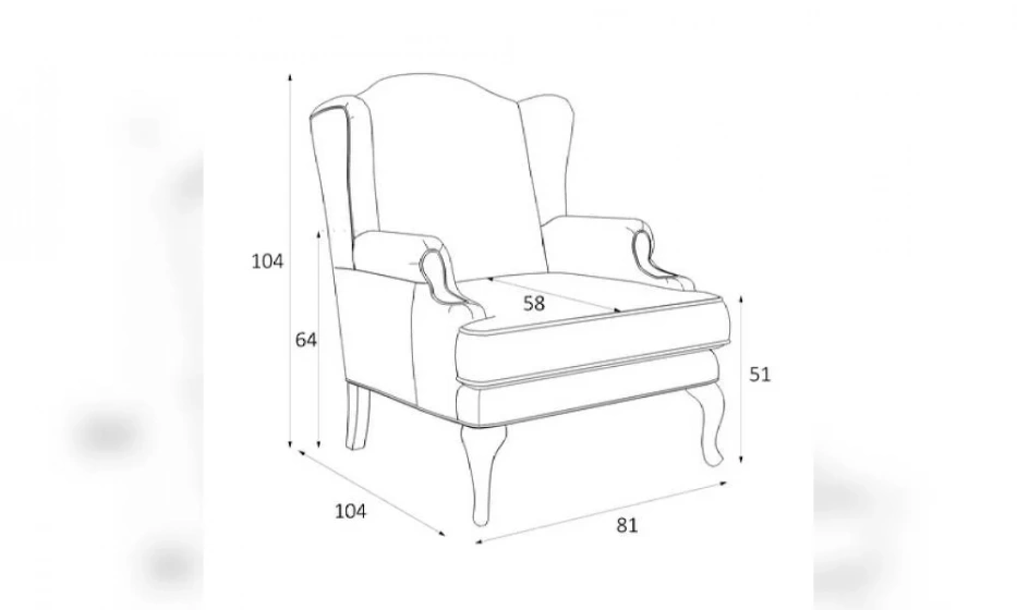 Кресло Kreind Френсис M12-Bn-0368 - фото 2