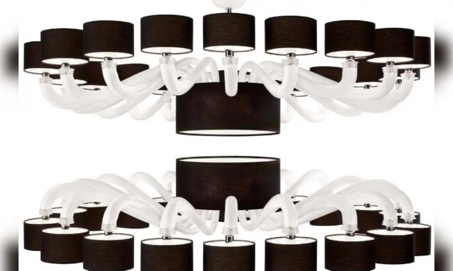 Barovier & Toso Люстра 7131\18\Aq\Bb - фото 1