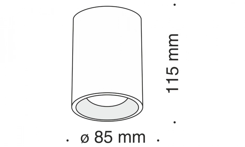 Потолочный Светильник Technical C012Cl-01W - фото 4