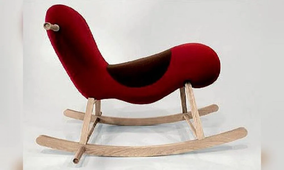 Кресло-Качалка С Каркасом Из Дерева Pegaso, Saba Italia - фото 1