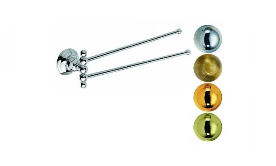 Полотенцедержатель Двойной Classica 1482Gb - фото 1