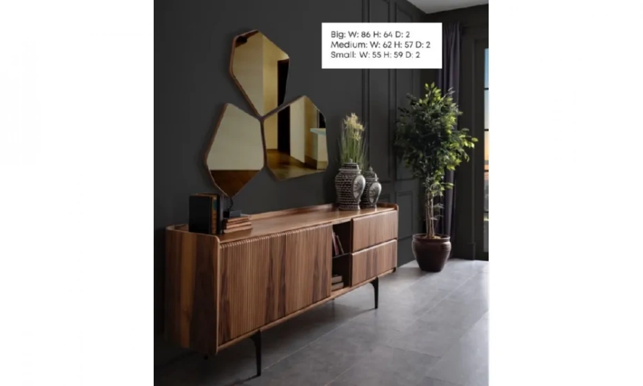 Комплект Зеркал (3 Штуки) Orix - фото 1