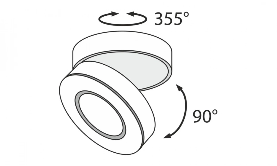 Потолочный Светильник Technical C022Cl-L12B - фото 2