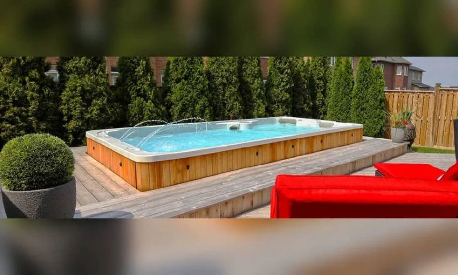 Мини-Бассейн Jacuzzi Swimfit 534X237 Sl171E000D3 Silvermarble - фото 2