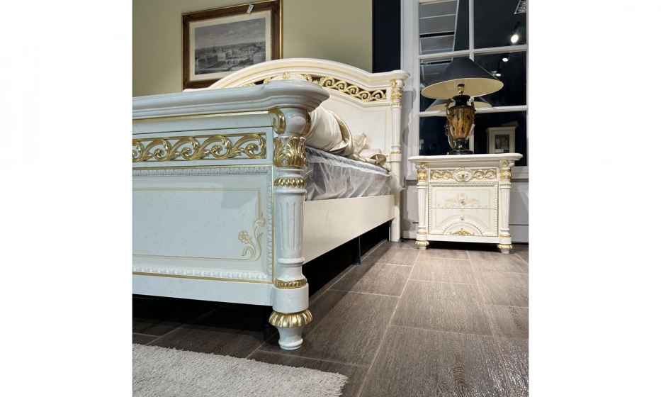 Комплект (кровать + 2 тумбочки) Valderamobili Luigi XVI - фото 5