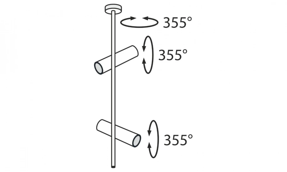 Потолочный Светильник Technical C021Cl-02B - фото 5