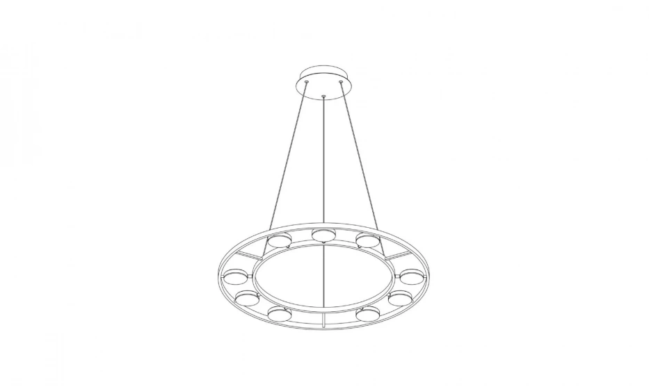 Подвесной Светильник Technical Mod070Pl-L63B3K - фото 3