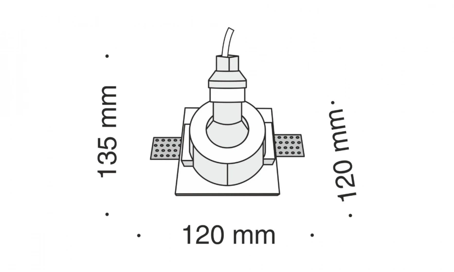 Встраиваемый Светильник Technical Dl001-1-01-W - фото 7