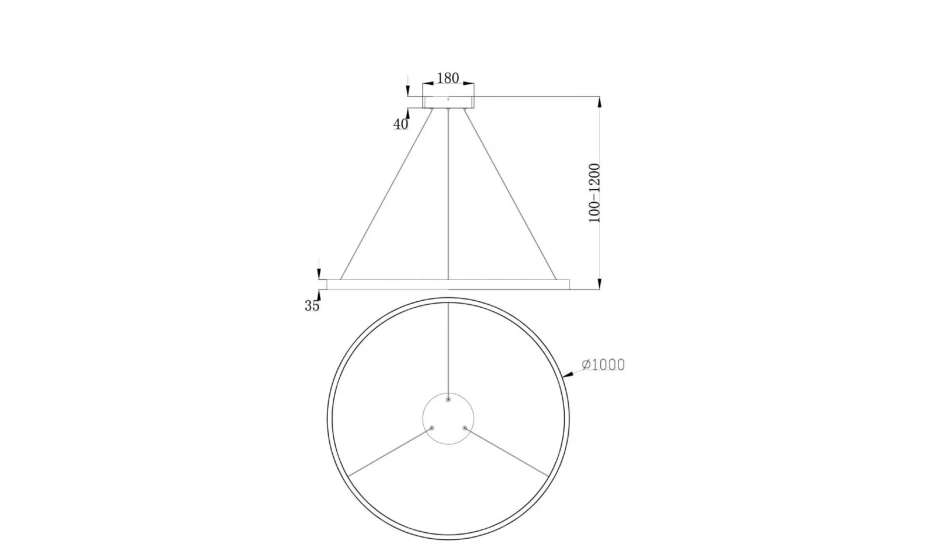 Подвесной Светильник Technical Mod058Pl-L54Bs4K - фото 4