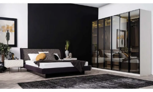 Комплет Мебели В Спальню (Кровать, Тумба Прикроватная 2 Шт., Комод, Шкаф 6 Дверный0 Orix