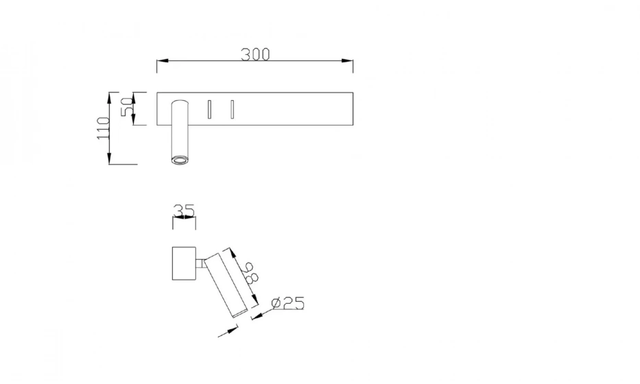 Бра Technical C031Wl-L8B3K - фото 4