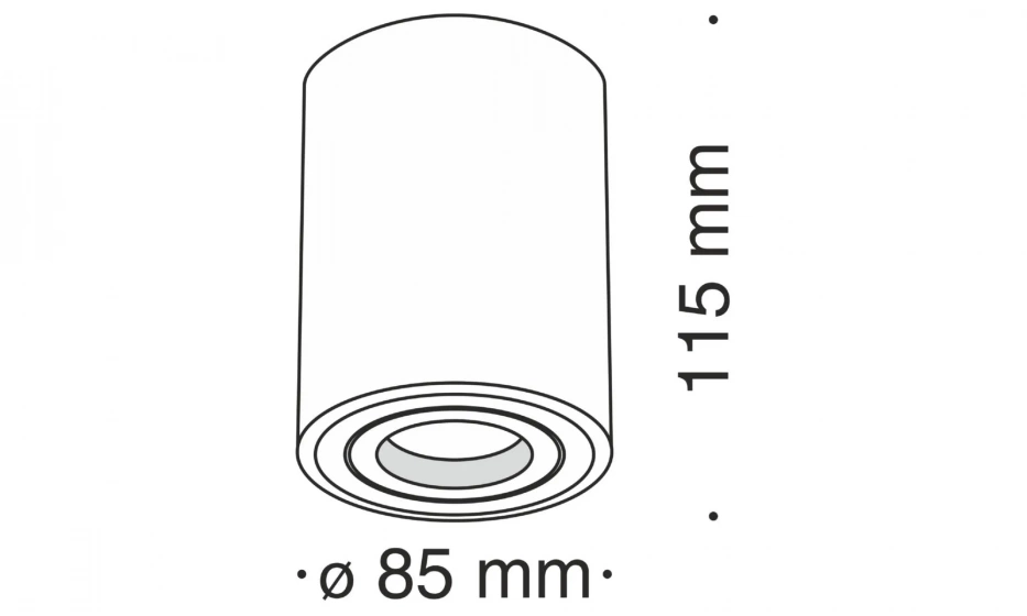 Потолочный Светильник Technical C016Cl-01W - фото 6