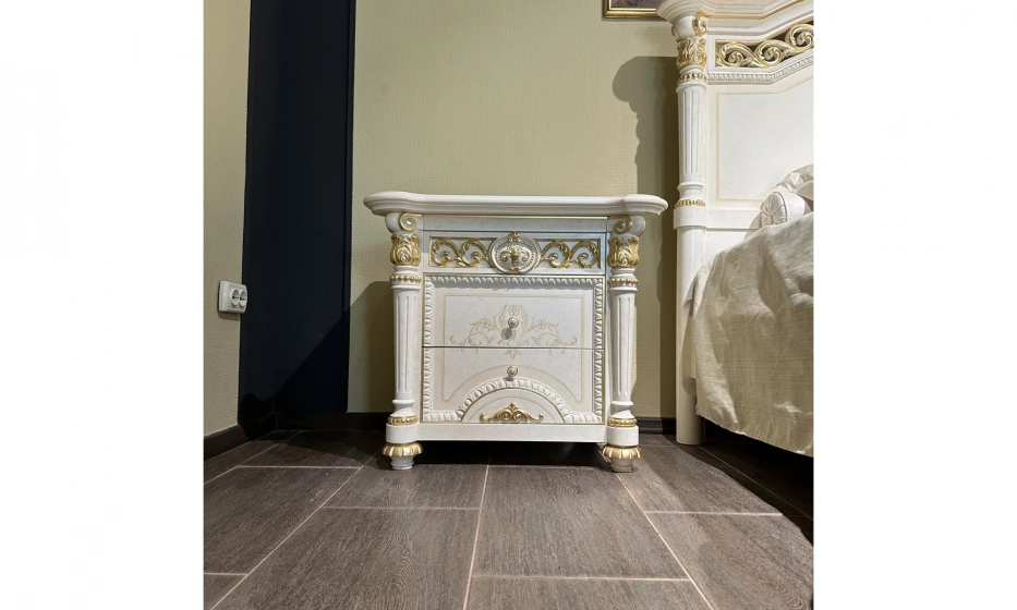 Комплект (кровать + 2 тумбочки) Valderamobili Luigi XVI - фото 11