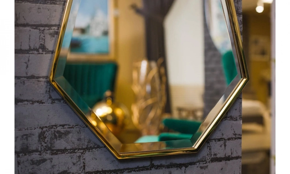 Garda Decor Зеркало На Подвесе 50*67*5,3 - фото 2