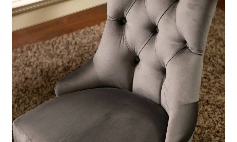 Kreind Стул Серый 56/62/94 Микровельвет - фото 5