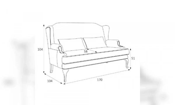Софа Kreind Френсис M14-Wn-0372