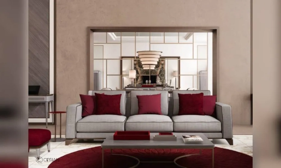 Диван Cipriani Blue - фото 1