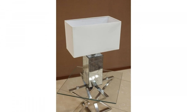 Garda Decor Настольная Лампа С Зеркальными Вставками, Плафон