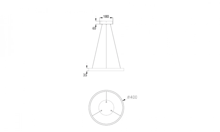 Подвесной Светильник Technical Mod058Pl-L22Bs4K - фото 2