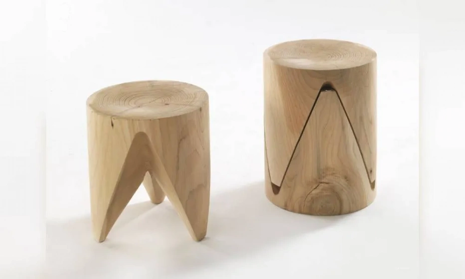 Пуф С Круглым Сиденьем J+I Zig + Zag, Riva 1920 - фото 1