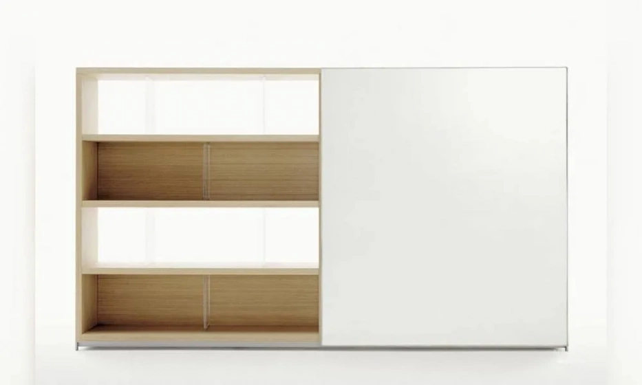 Книжный Шкаф Со Сдвижной Створкой, Maxalto - фото 1