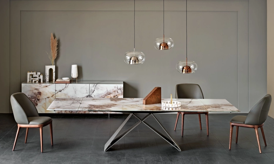 Стол обеденный Premier Crystalart Drive Cattelan Italia - фото 1