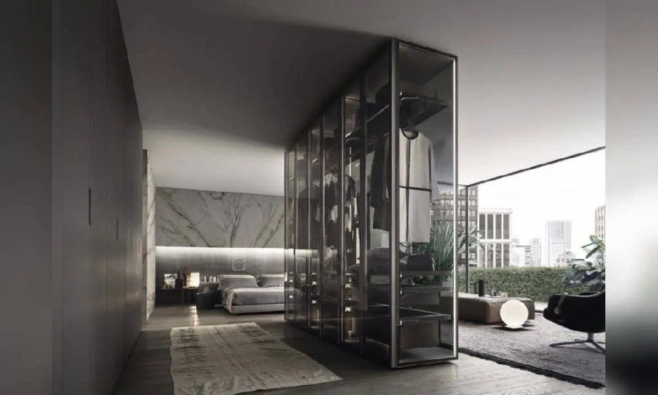 Дверь, Перегородка Cover Freestanding Фабрики Rimadesio - фото 1