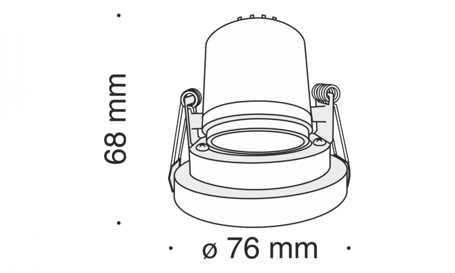 Встраиваемый Светильник Technical Dl040-L10B4K - фото 4