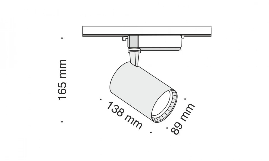 Трековый Светильник Technical Tr003-1-17W3K-W - фото 7