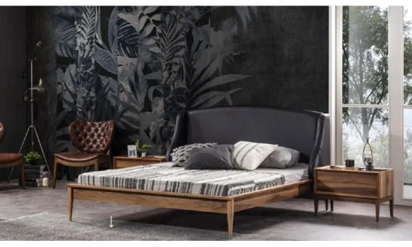 Комплект Мебели В Спальню (Кровать, Тумба Прикроватная 2 Штуки, Комод, Шкаф) Orix