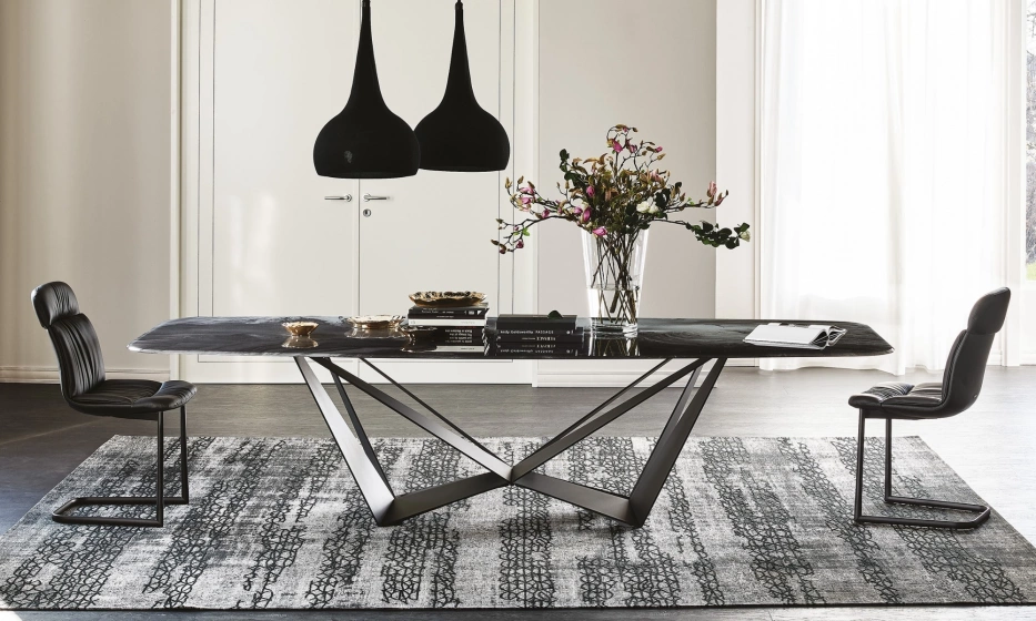 Стол обеденный Skorpio Crystalart Cattelan Italia - фото 1