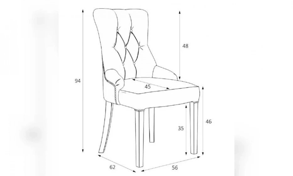 Стул C02X-K03-N-B08 - фото 3