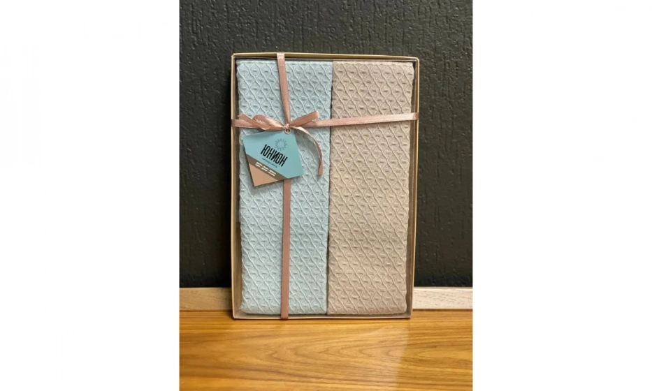 Комплект кухонных полотенец в коробке, 2 шт. - фото 1