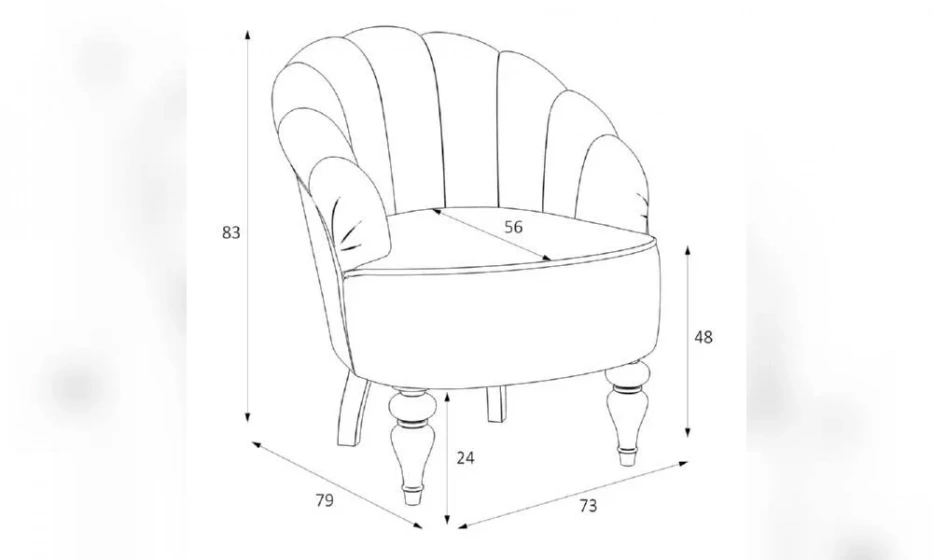 Кресло Шелли - фото 2