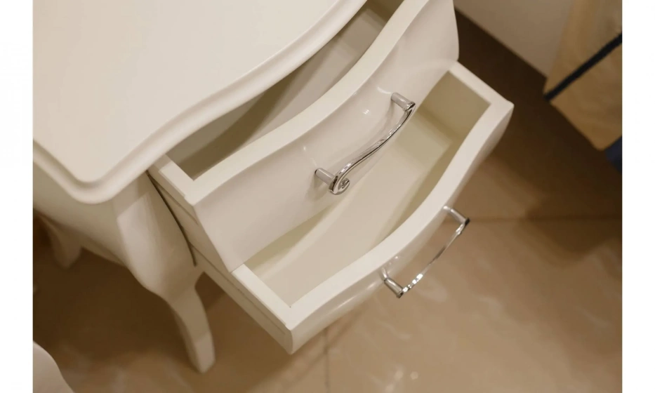 Domus Mobili Тумбочка 1407/A Bianco Brillante 50*30*60 - фото 2