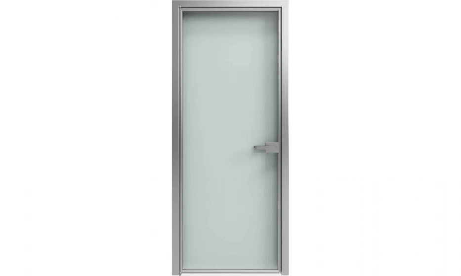 Дверь Софья прозрачное (t01) серебро - фото 1