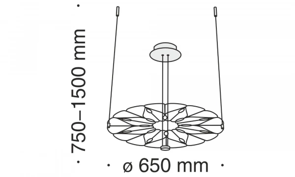 Подвесной Светильник Technical Mod037Pl-L16B