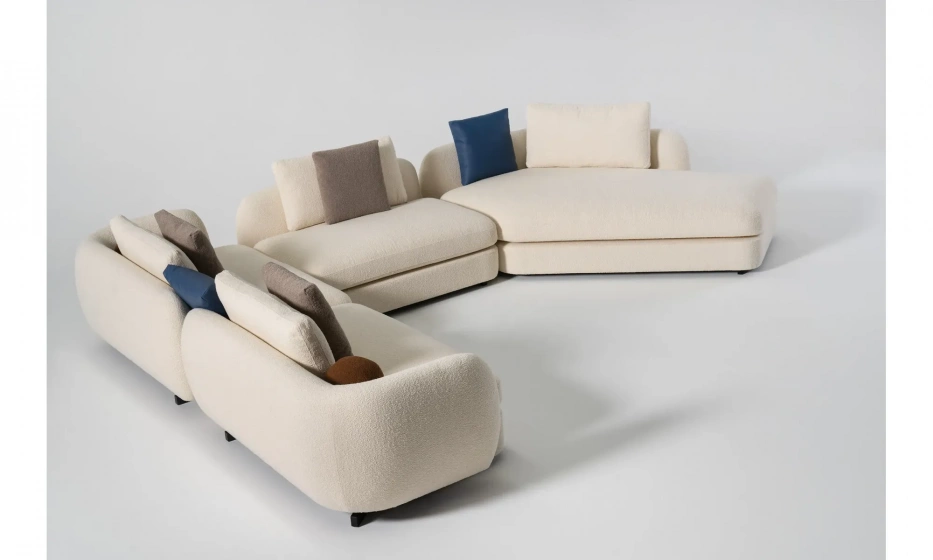 Диван угловой правый Homage Vogue - фото 4