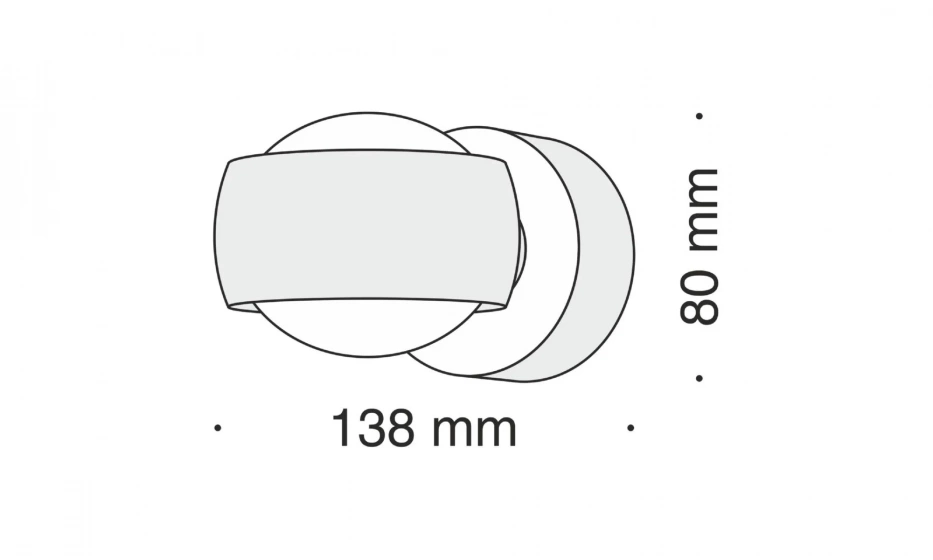 Бра Technical Mod072Wl-L8W3K - фото 2