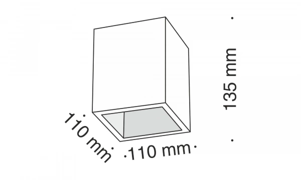 Потолочный Светильник Technical C002Cw-01W