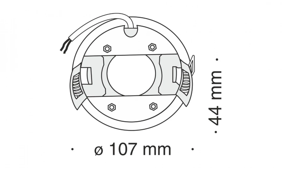 Встраиваемый Светильник Technical Dl293-01-Ch - фото 2
