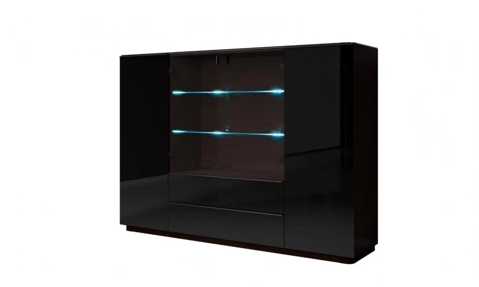 Helvetia Togo Комод 4 Дв. 2 Ящ., Венге - фото 2