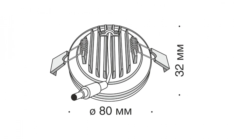 Встраиваемый Светильник Technical Dl303-L7B - фото 3